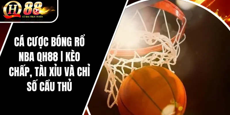 Cá Cược Bóng Rổ NBA QH88 | Kèo Chấp, Tài Xỉu Và Chỉ Số Cầu Thủ